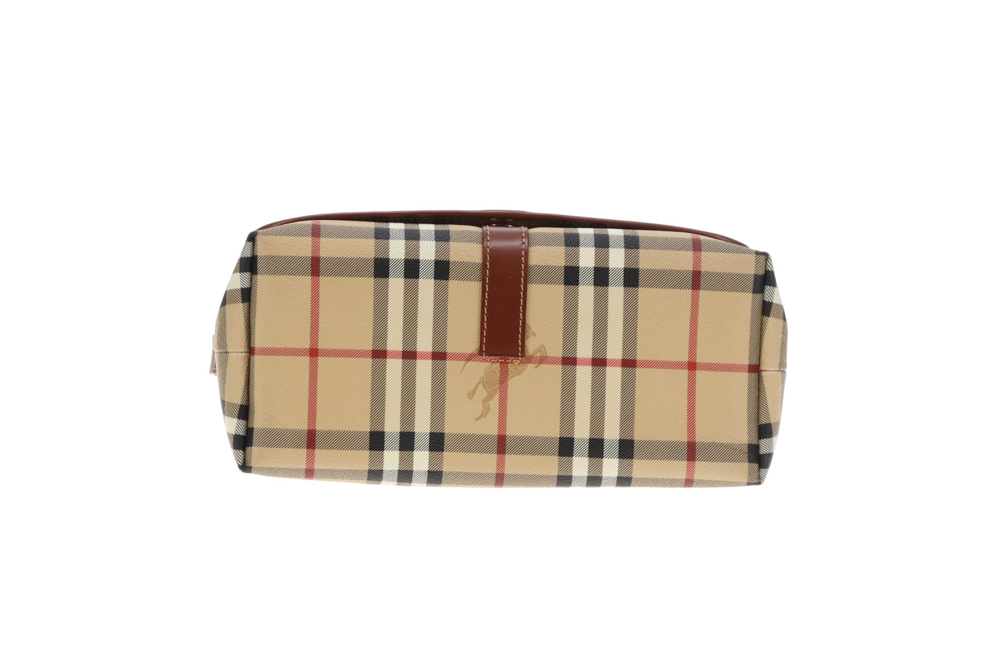 Burberry Flap Messenger Check Canvas