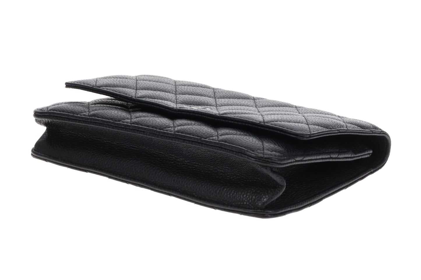 Chanel Wallet on Chain Classic Black Caviar Silver HW 2014/15