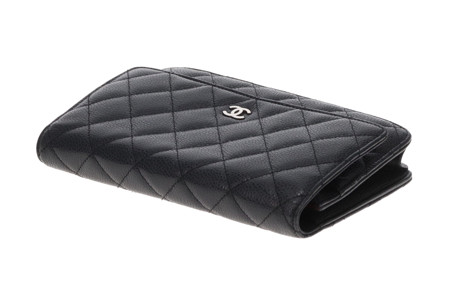 Chanel Wallet on Chain Classic Black Caviar Silver HW 2014/15