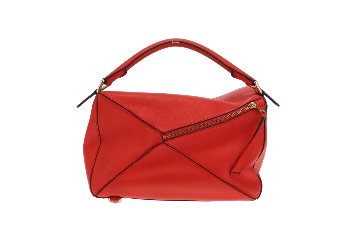 Loewe Puzzle Bag Red Medium