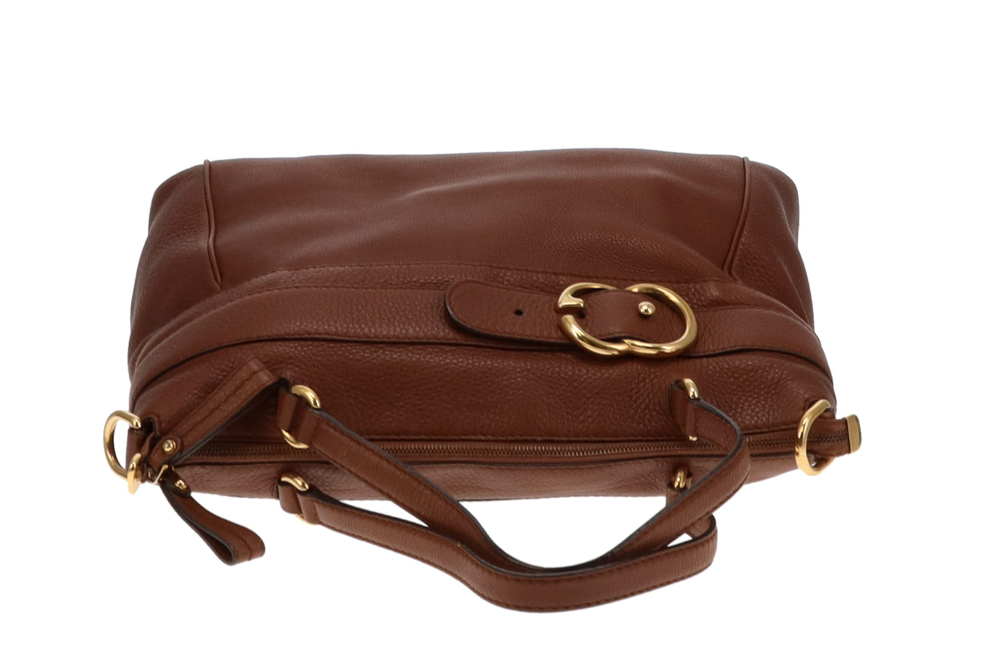 Gucci Tan Leather Ride Hobo With Strap