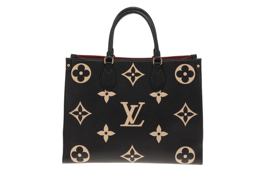 Louis Vuitton Black/Beige Empreinte OnTheGo MM (NFID)