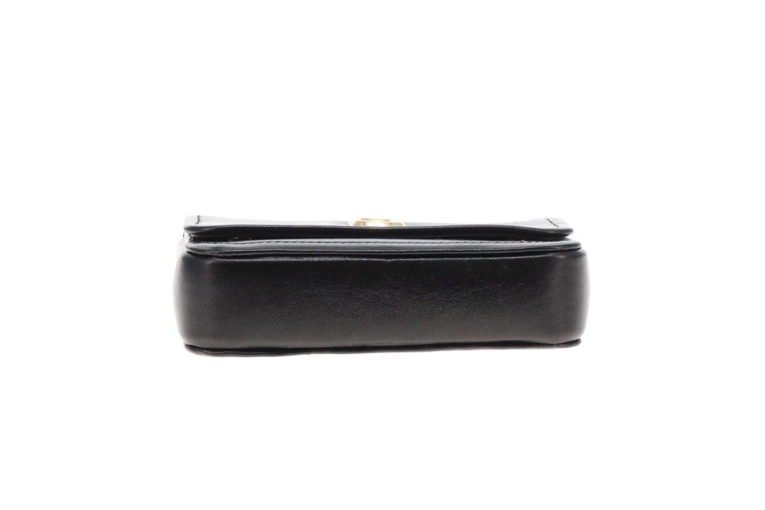 Marc Jacobs The Glam Shot Mini Bag Black GHW