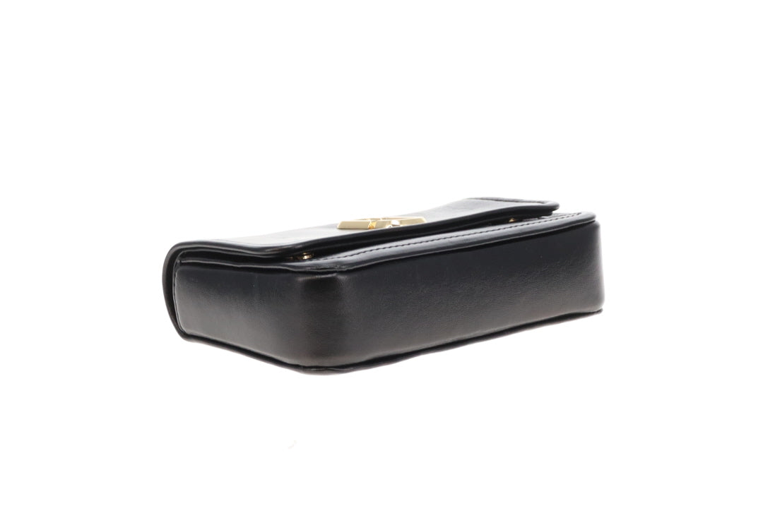 Marc Jacobs The Glam Shot Mini Bag Black GHW