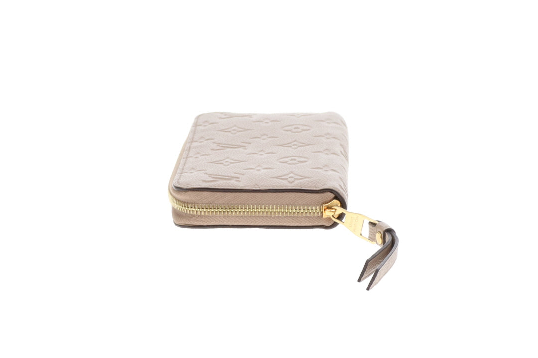 Louis Vuitton Long Zippy Wallet Tourterelle Empreinte (NFID)
