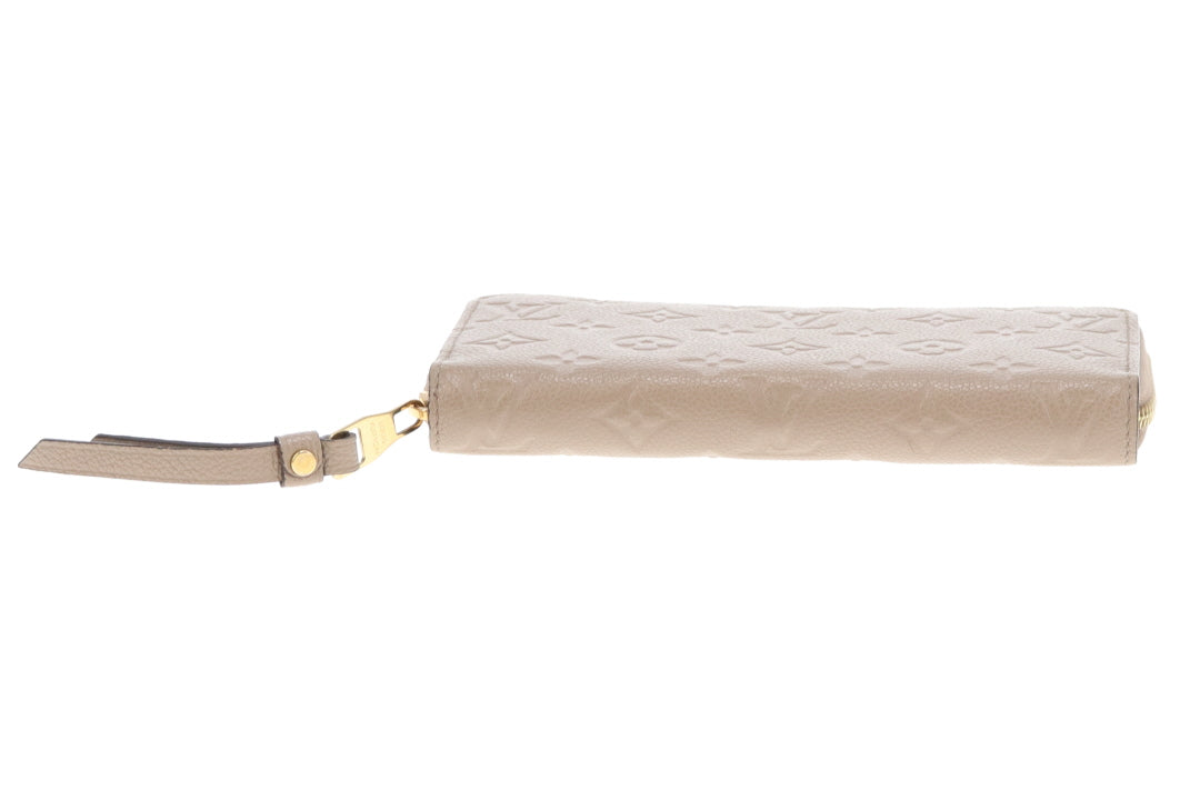 Louis Vuitton Long Zippy Wallet Tourterelle Empreinte (NFID)