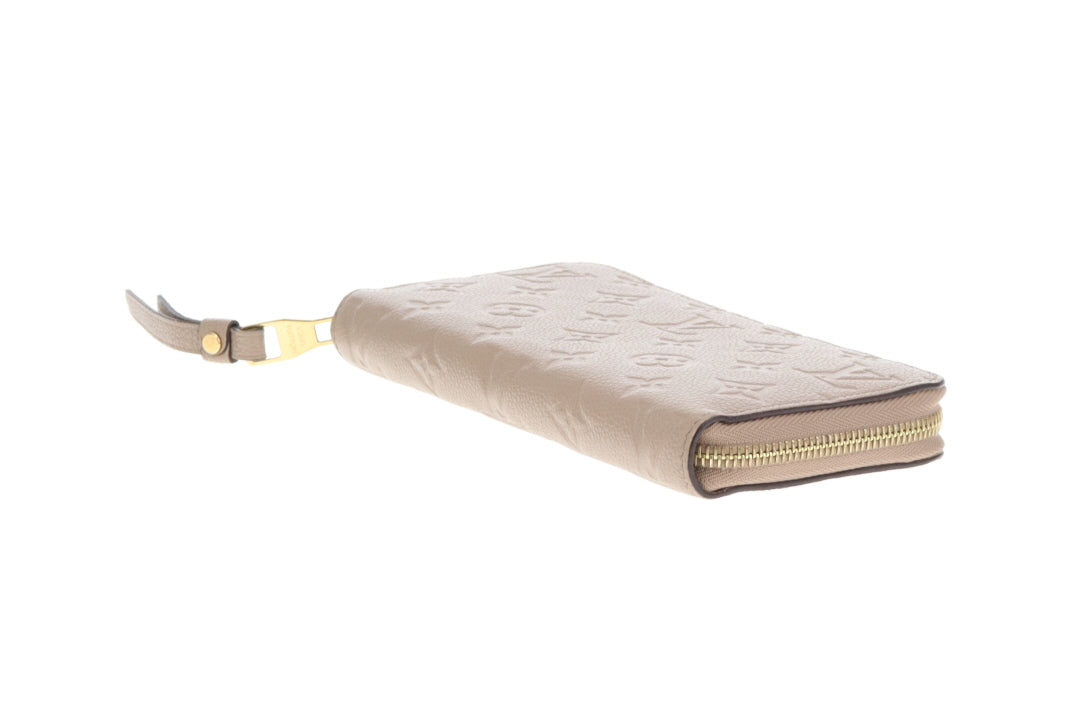 Louis Vuitton Long Zippy Wallet Tourterelle Empreinte (NFID)