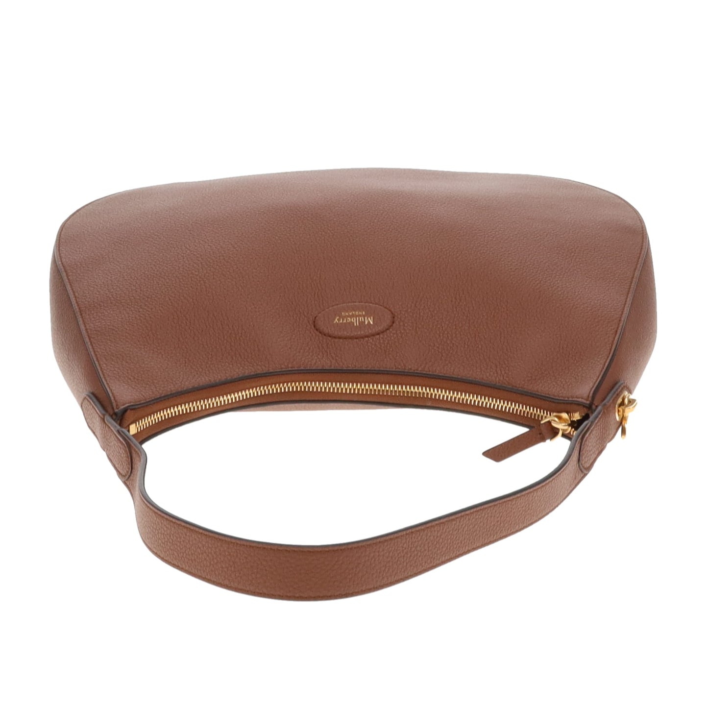 Mulberry Elm Large Shoulder Bag Oak Classic Grain GHW