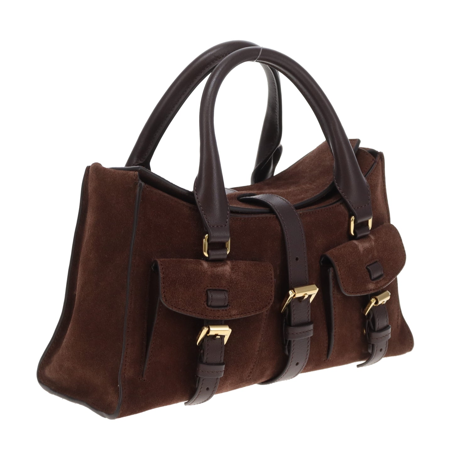 Mulberry Roxanne Small Chocolate Suede