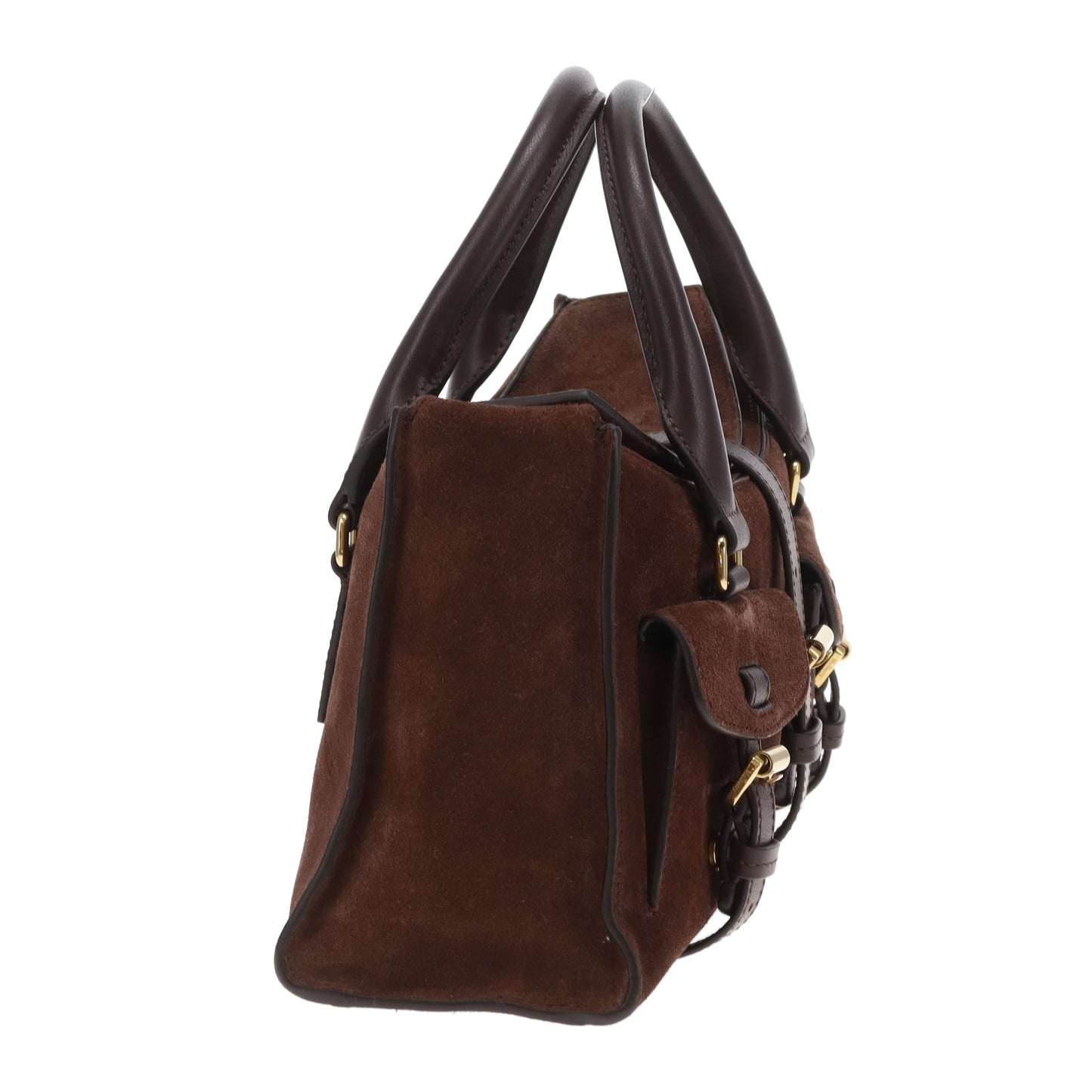 Mulberry Roxanne Small Chocolate Suede