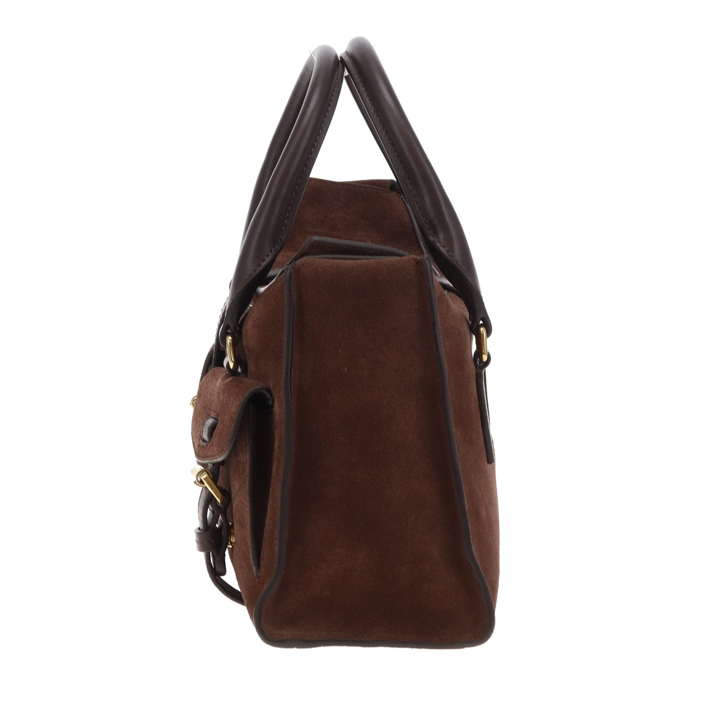 Mulberry Roxanne Small Chocolate Suede
