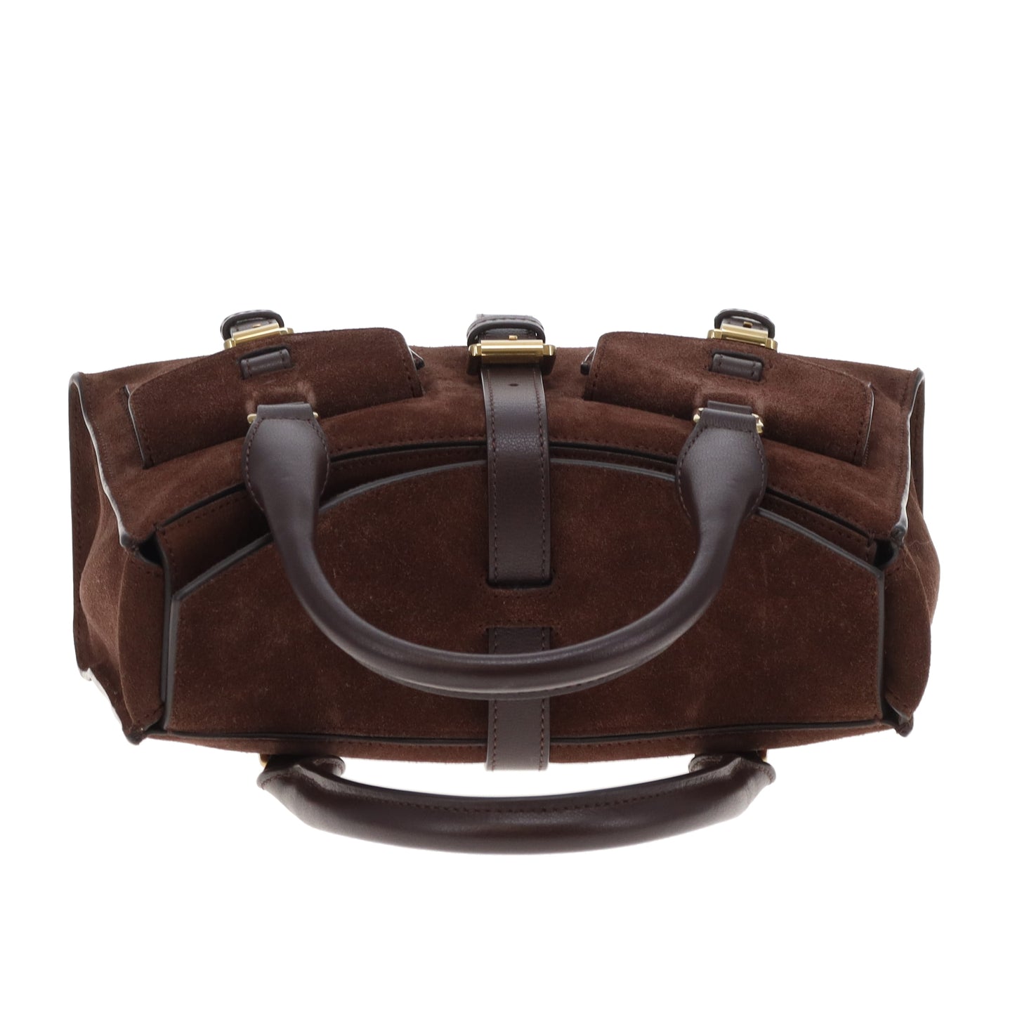 Mulberry Roxanne Small Chocolate Suede