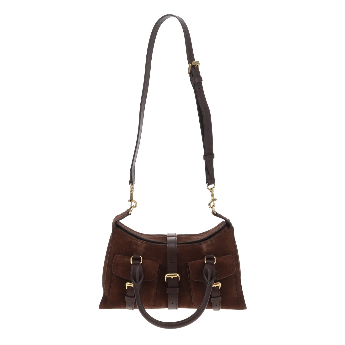 Mulberry Roxanne Small Chocolate Suede
