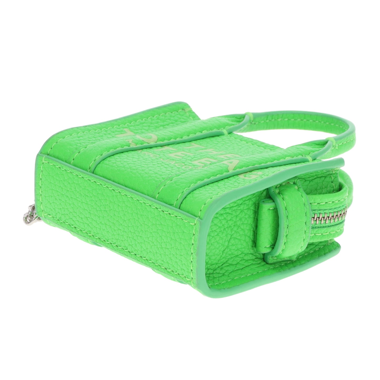 Marc Jacobs The Nano Tote Bag Charm Neon Green