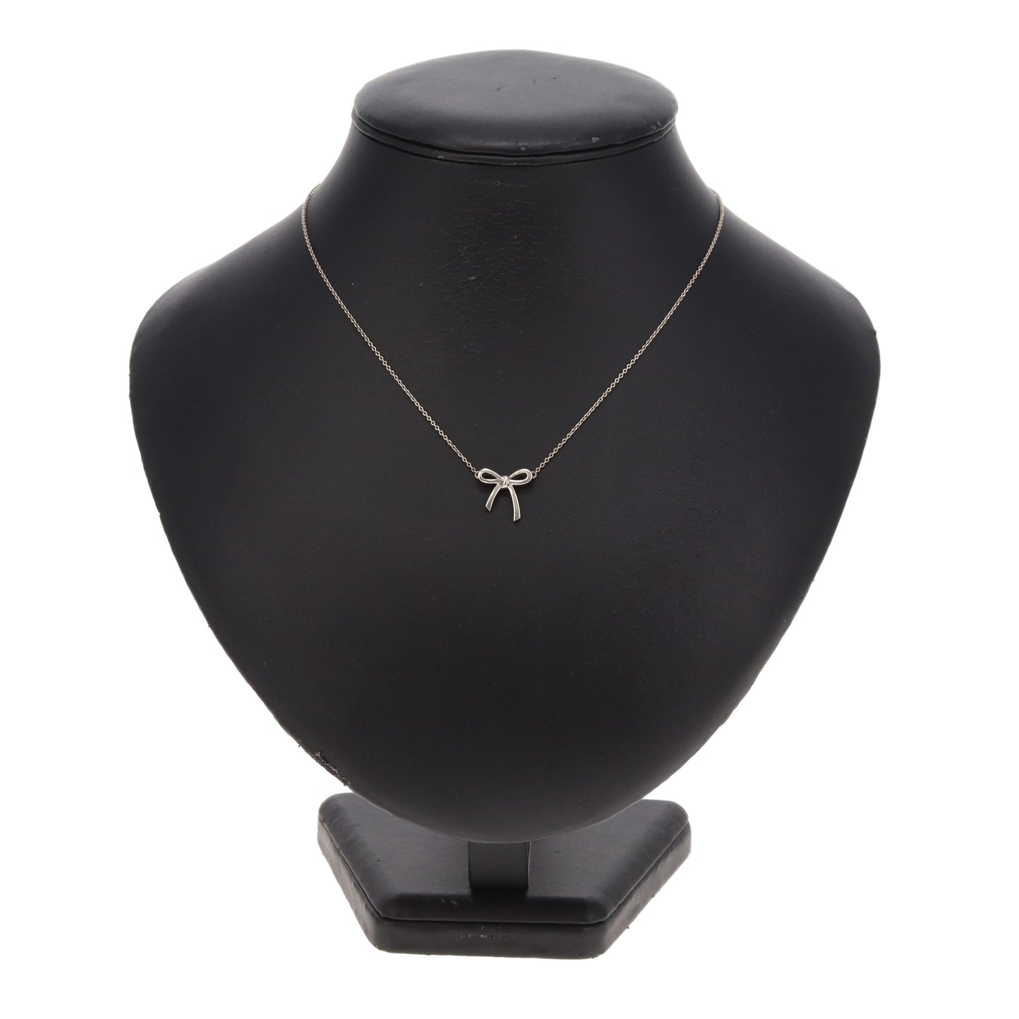 Tiffany & Co Bow Necklace Sterling Silver 925