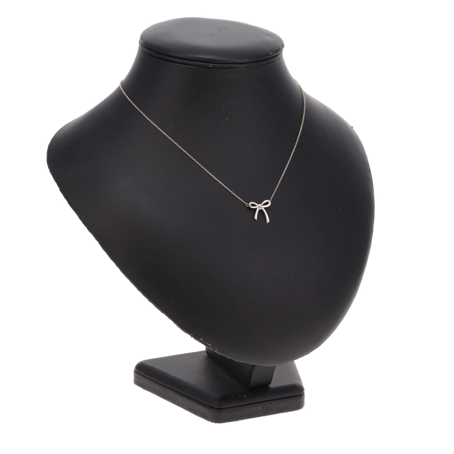 Tiffany & Co Bow Necklace Sterling Silver 925