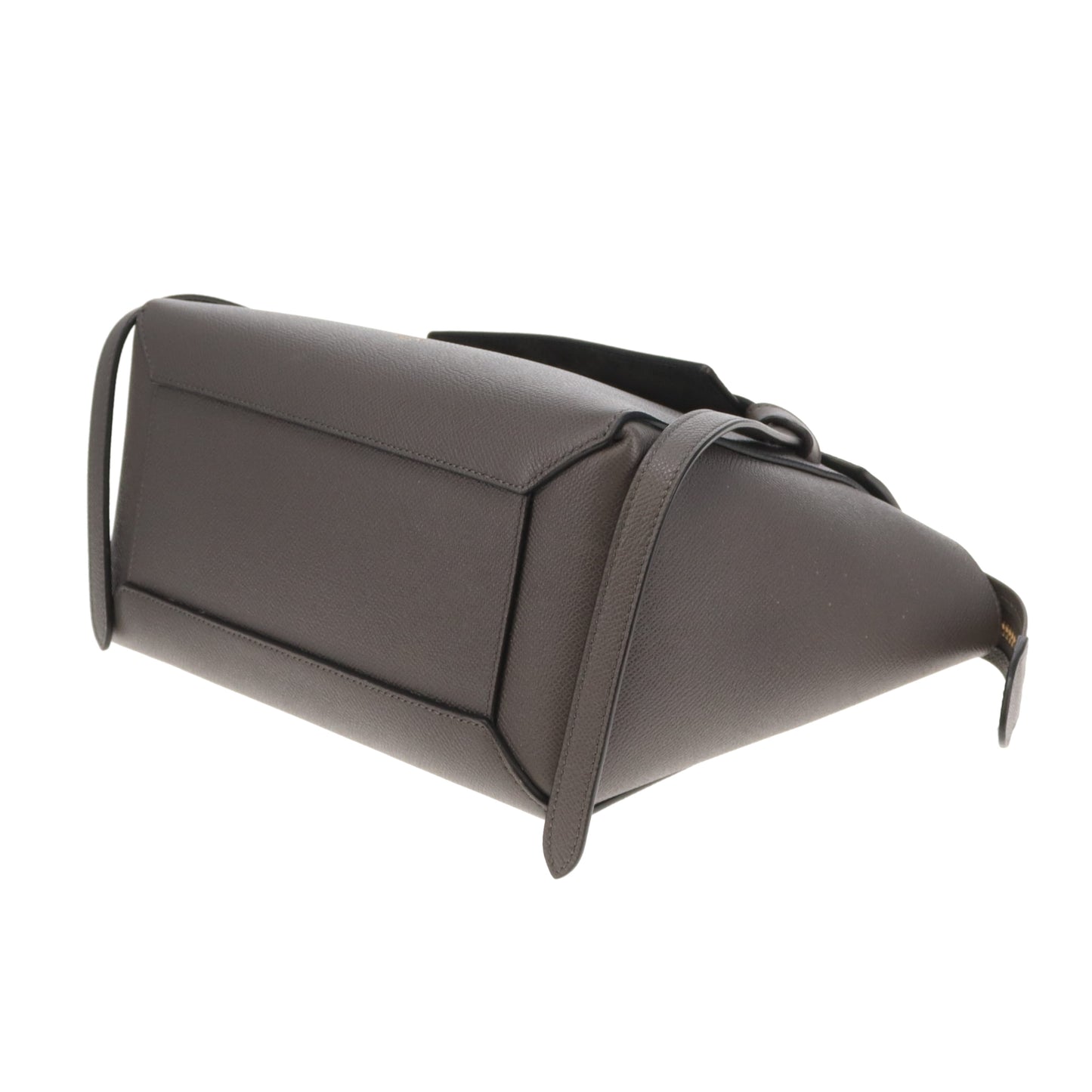 Celine Belt Bag Micro Grey Grained Leather