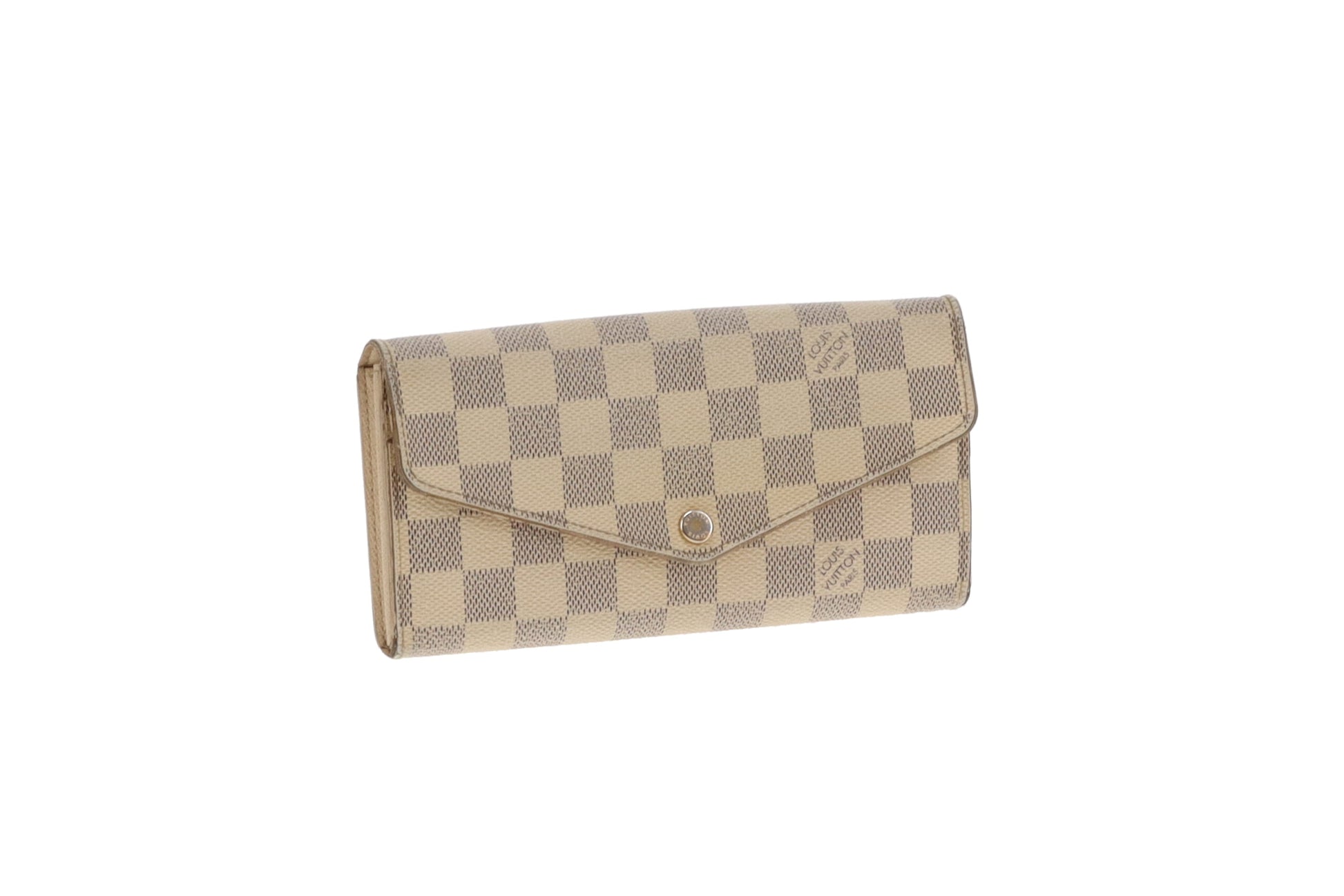 Louis Vuitton Damier Azur Sarah Wallet Louis Vuitton Wallet Azur