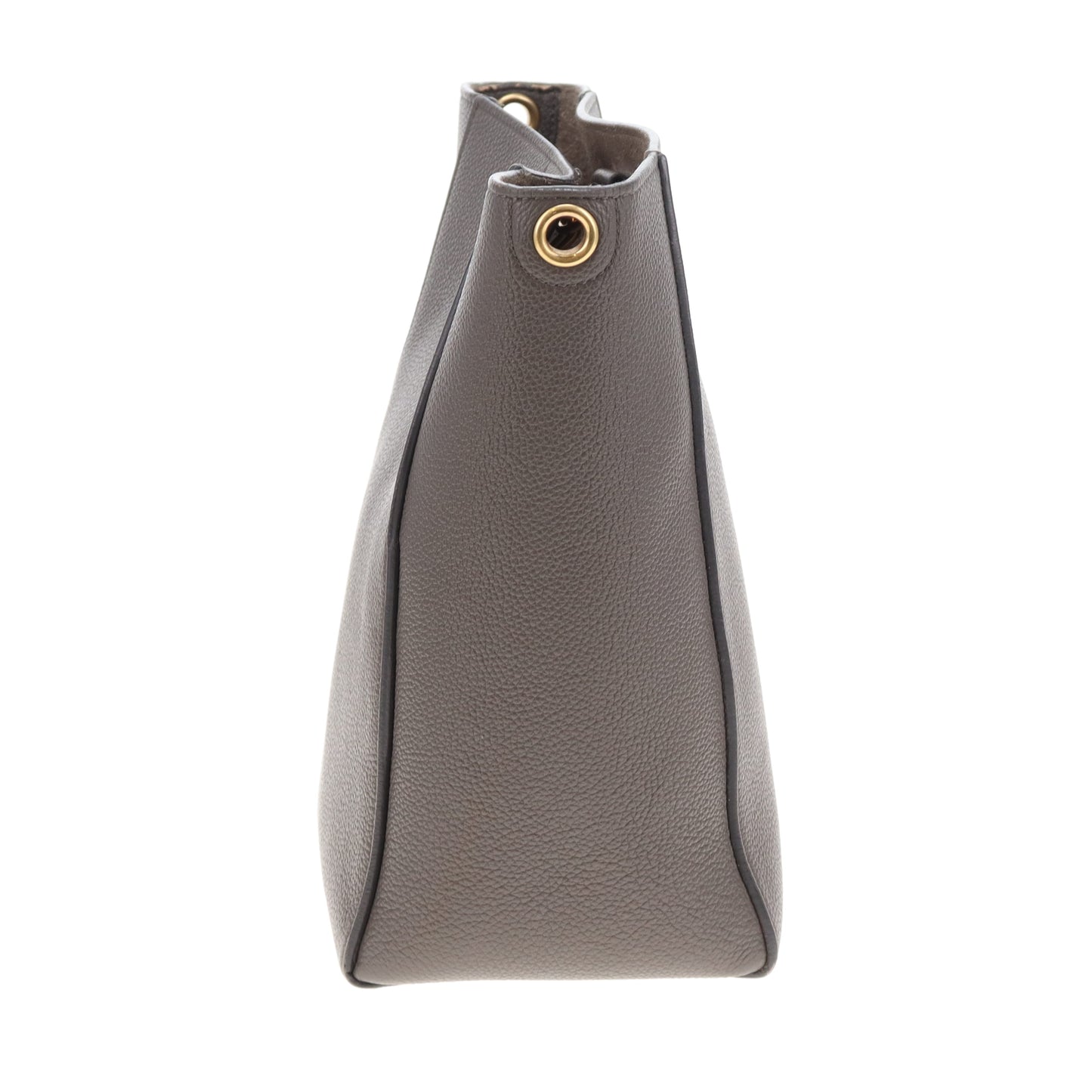 Celine Sangle Bucket Bag Small Taupe Leather