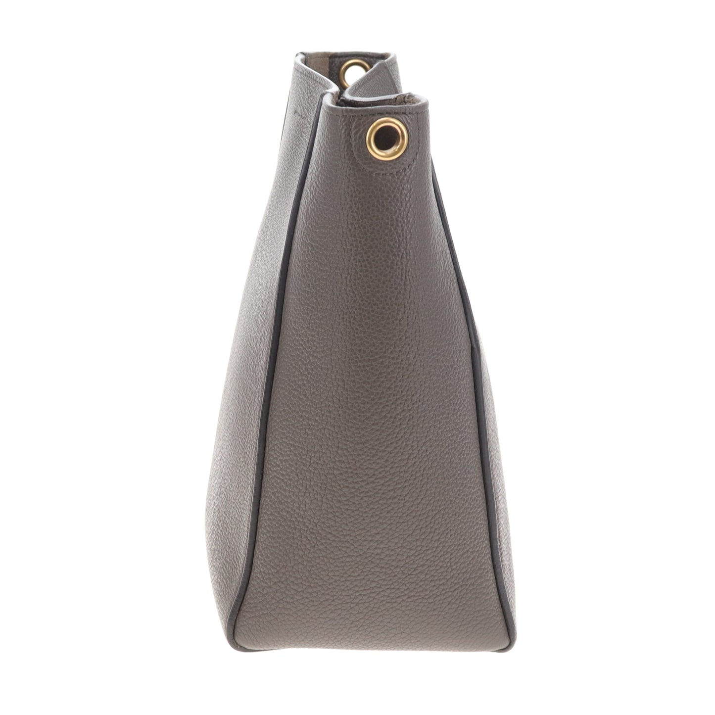 Celine Sangle Bucket Bag Small Taupe Leather