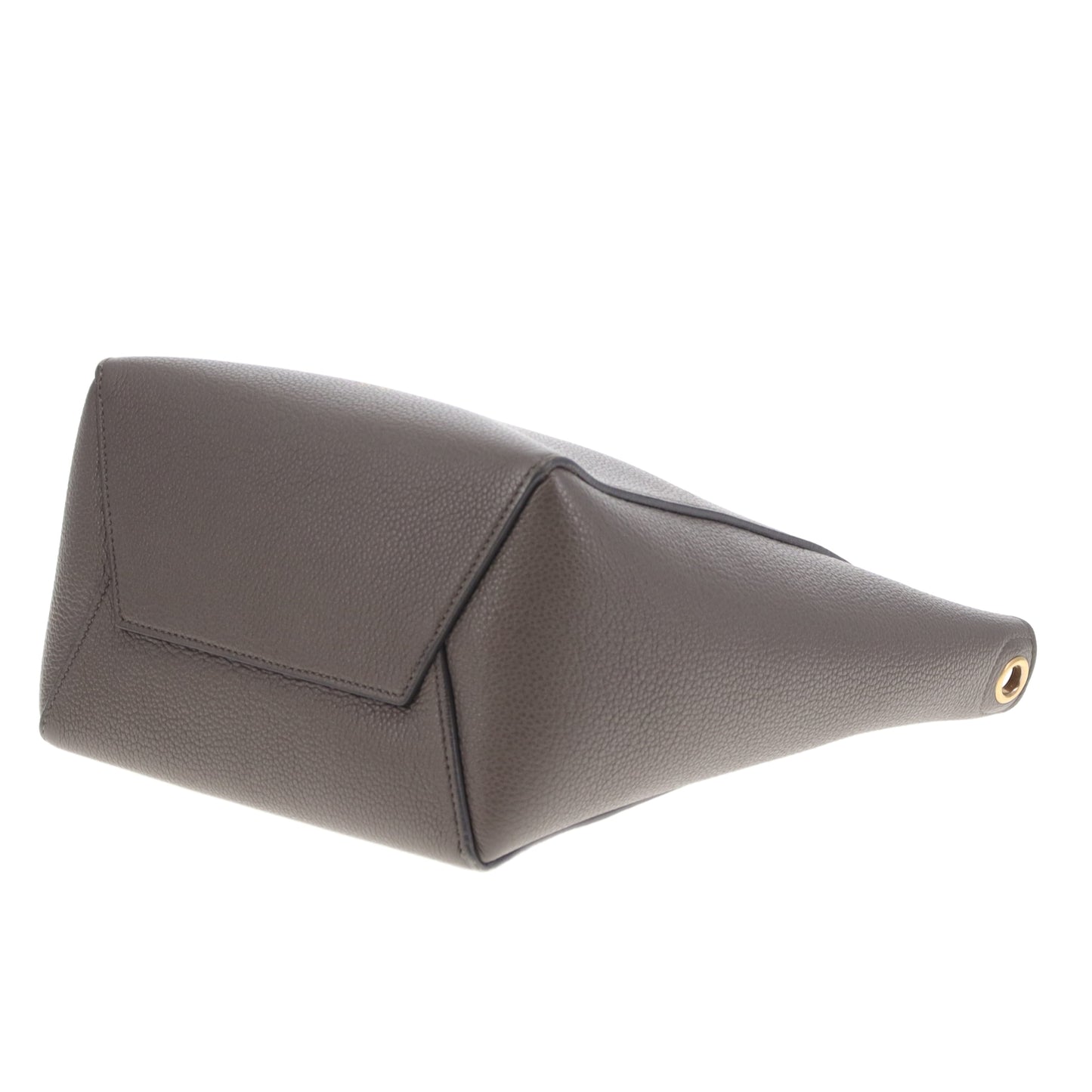 Celine Sangle Bucket Bag Small Taupe Leather