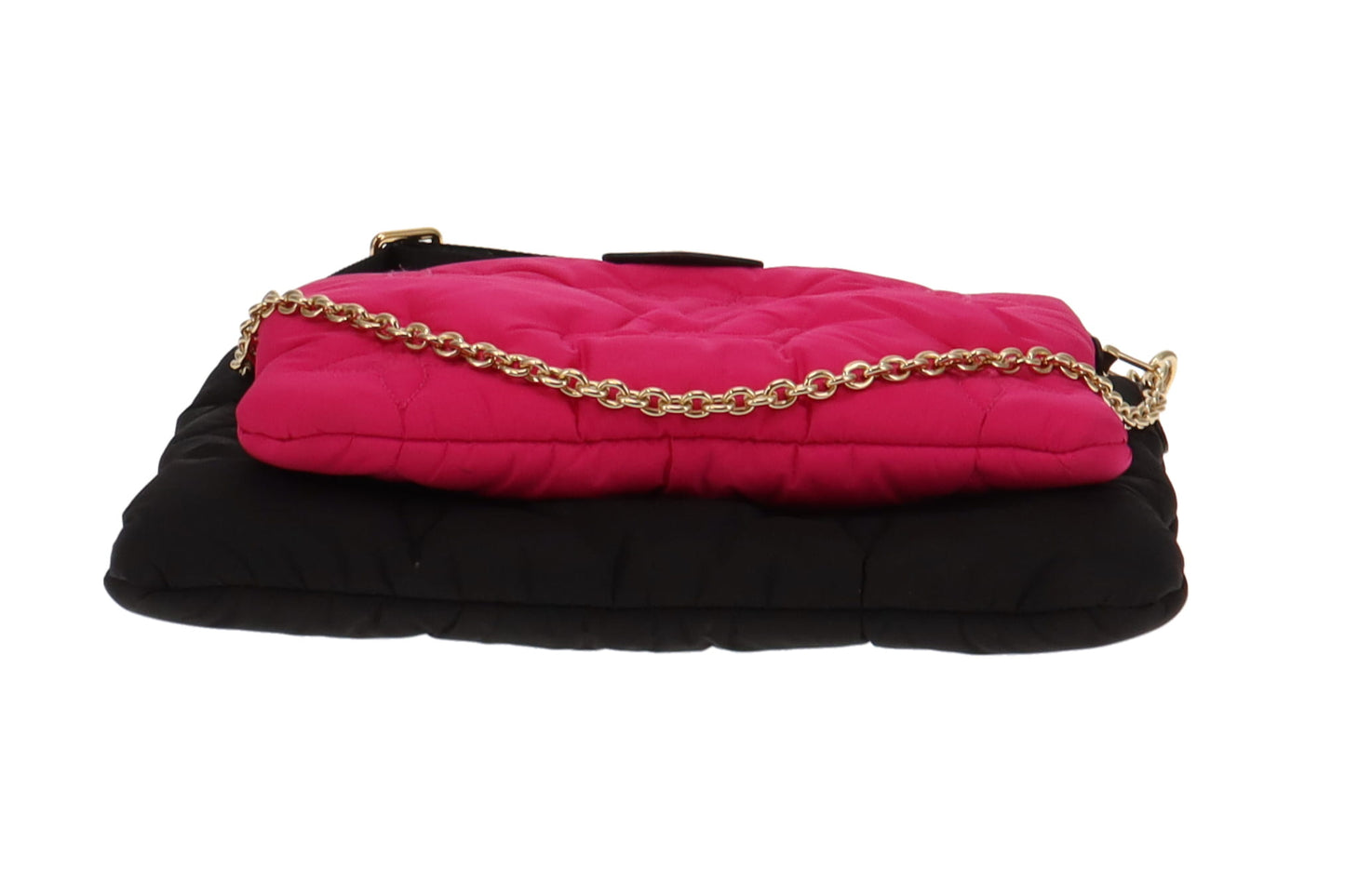Louis Vuitton Black & Pink ECONYL Maxi Multi Pochette Accessoires