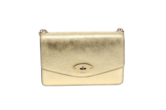 Mulberry Darley Small Metallic Gold