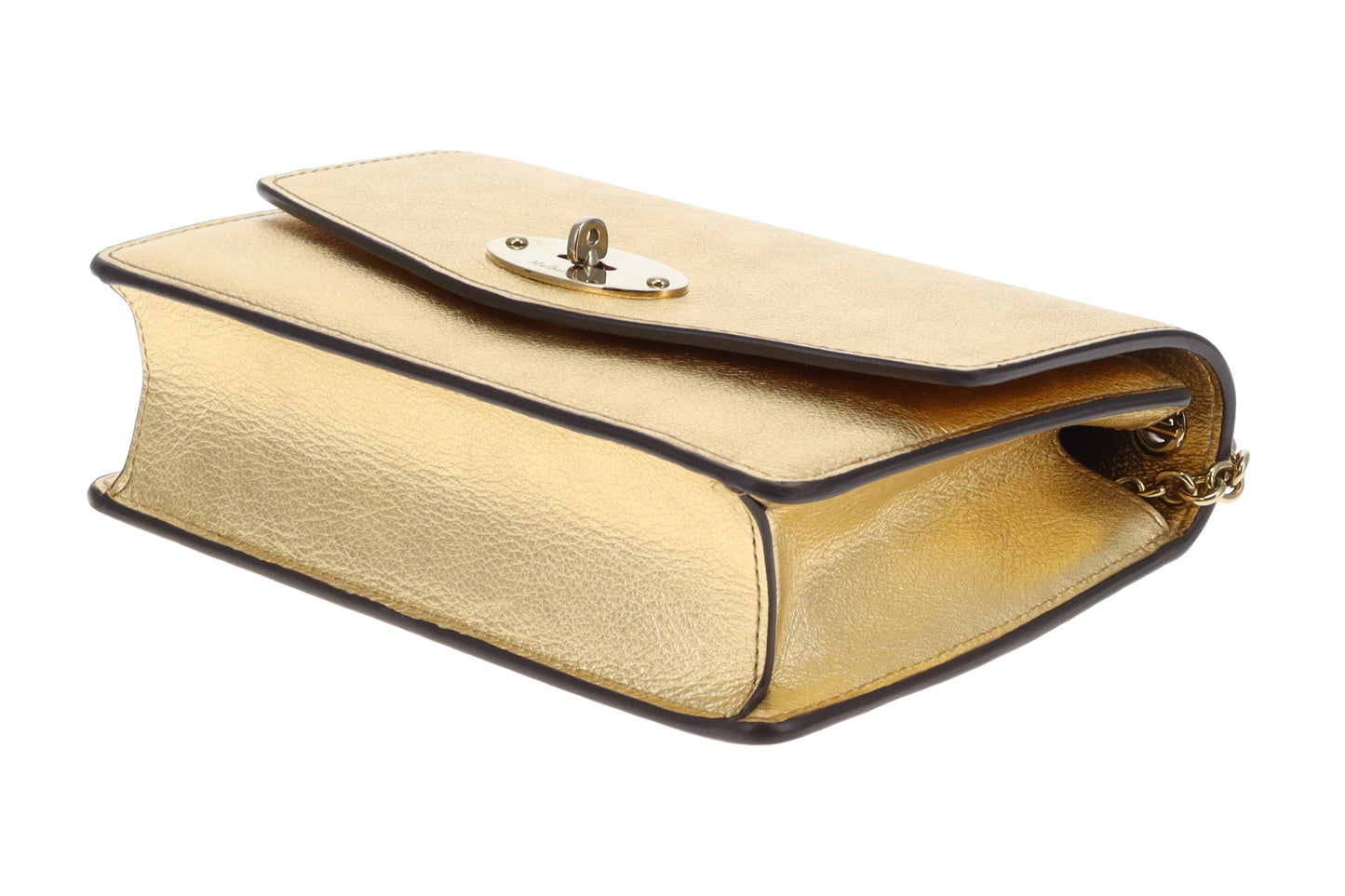 Mulberry Darley Small Metallic Gold
