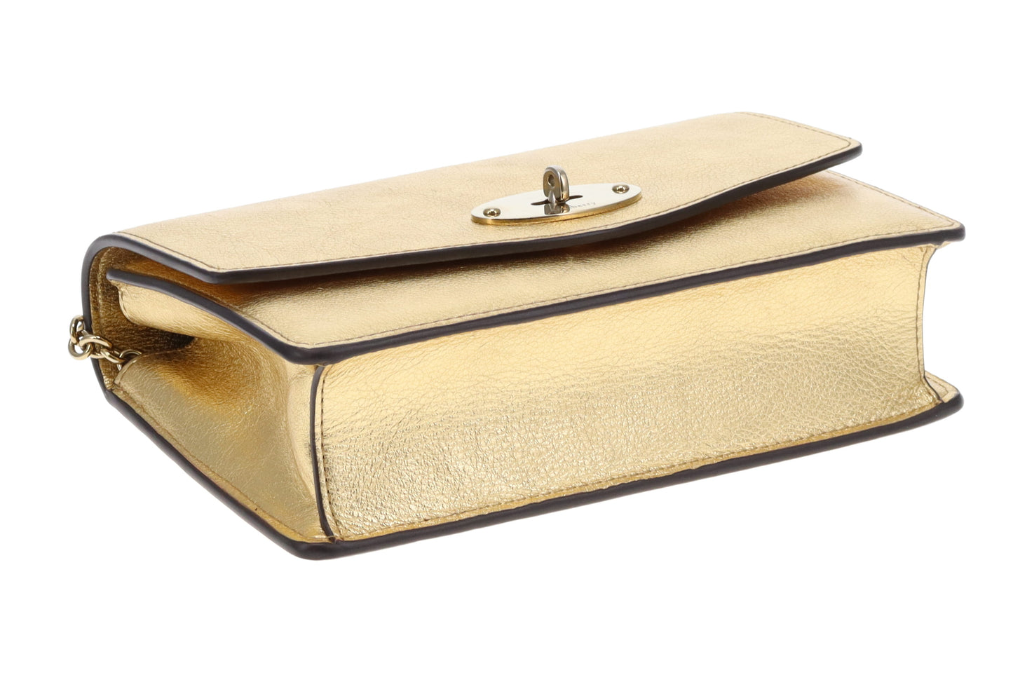 Mulberry Darley Small Metallic Gold