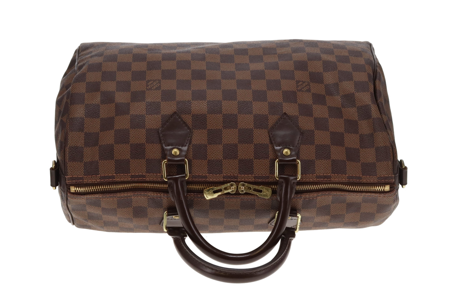 Louis Vuitton Speedy 35 Bandouliere Damier Ebene DU2102