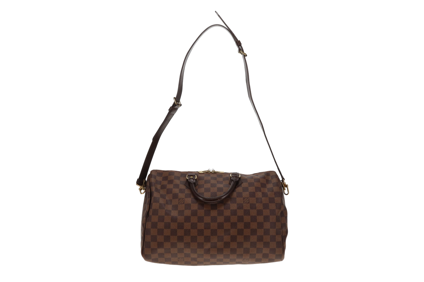 Louis Vuitton Speedy 35 Bandouliere Damier Ebene DU2102