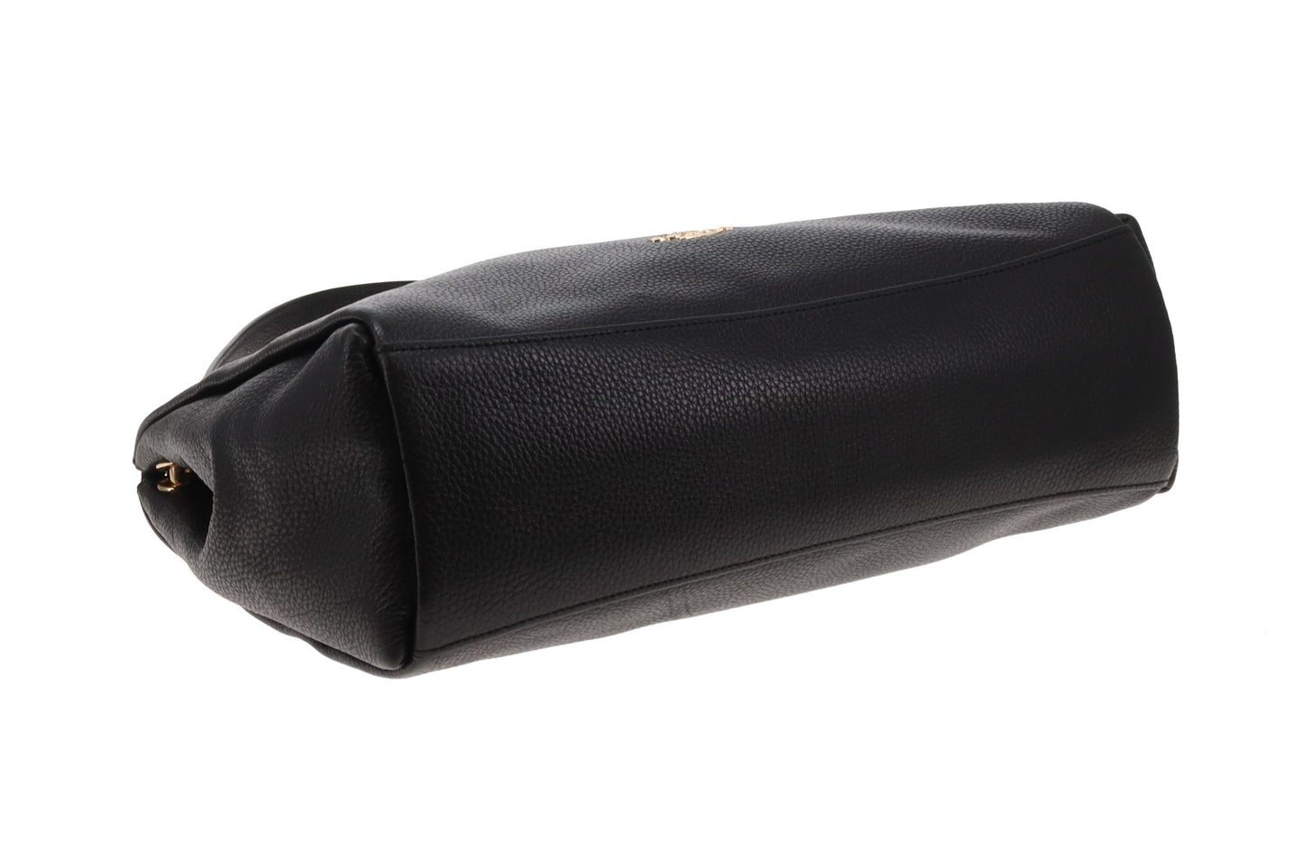 Coach Mia Shoulder Bag In Black Grained Leather