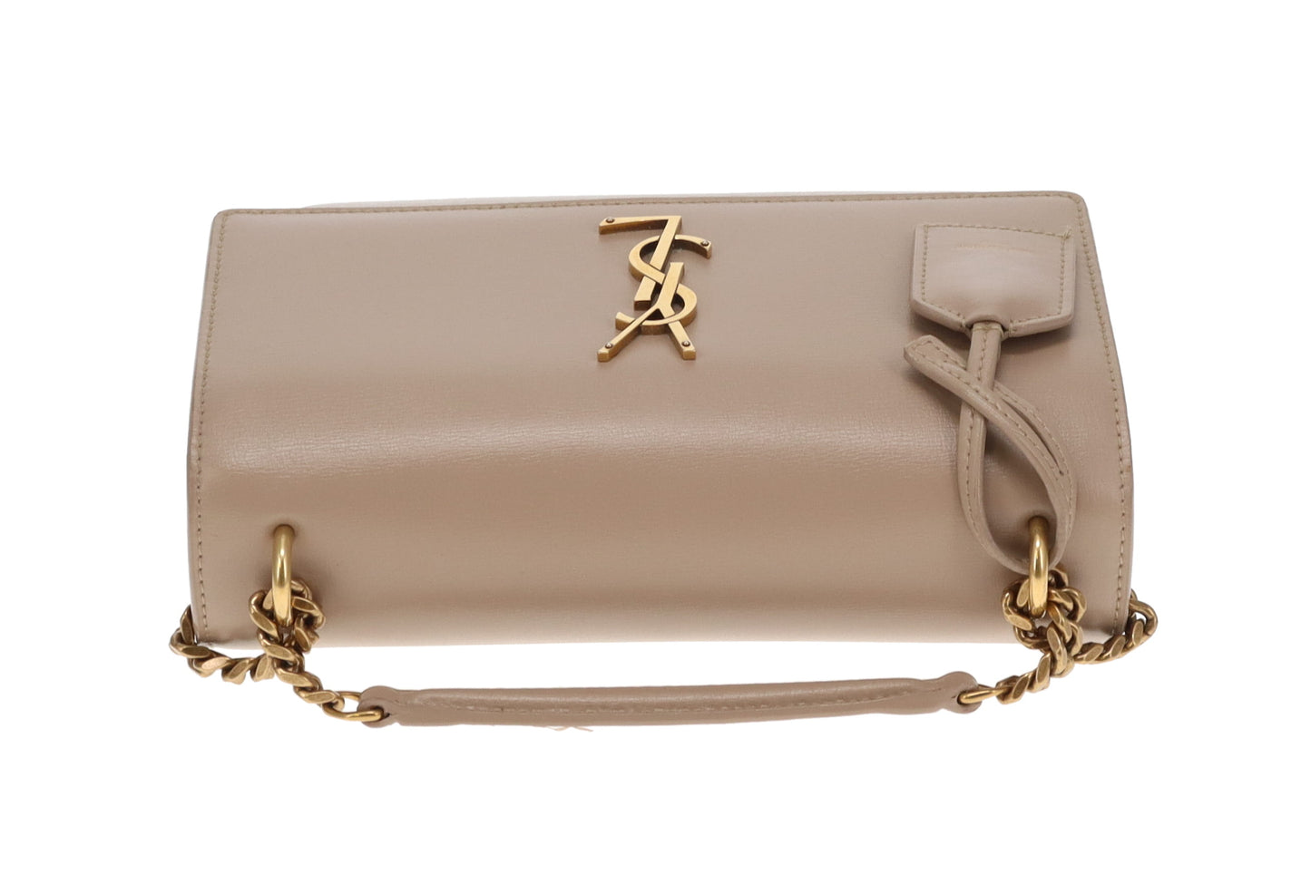Saint Laurent Sunset Medium Beige With Gold Hardware