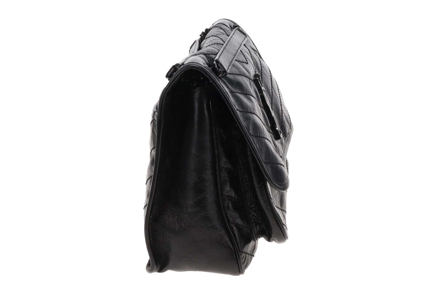 Saint Laurent Niki In Black Shiny Calfskin