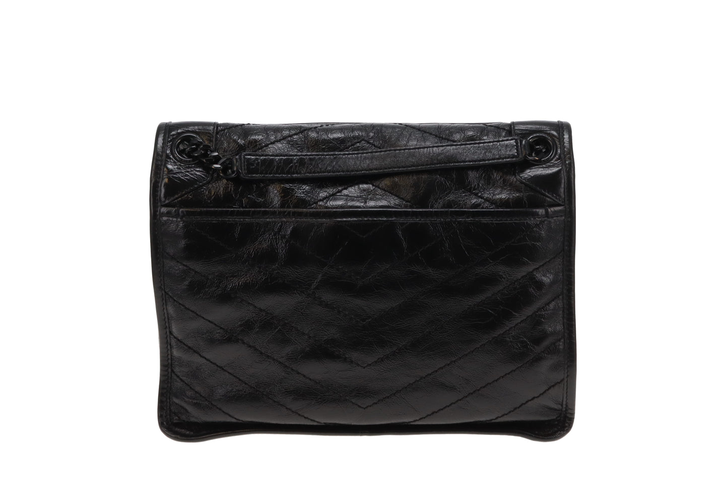 Saint Laurent Niki In Black Shiny Calfskin