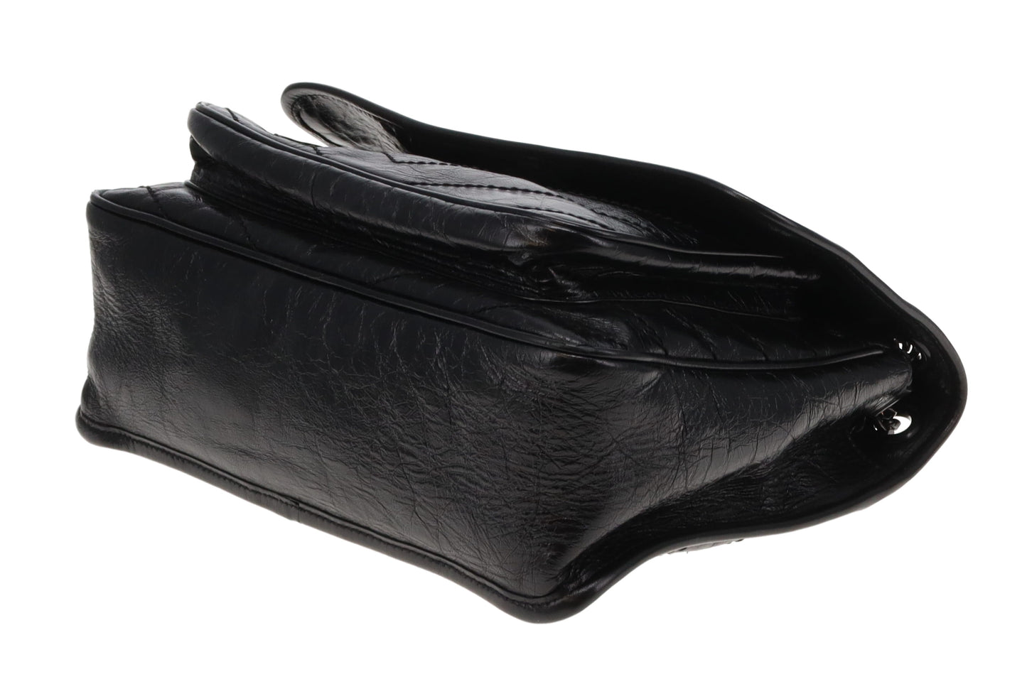 Saint Laurent Niki In Black Shiny Calfskin