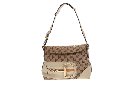 Gucci Hasler Horsebit Small Shoulder Bag Vintage