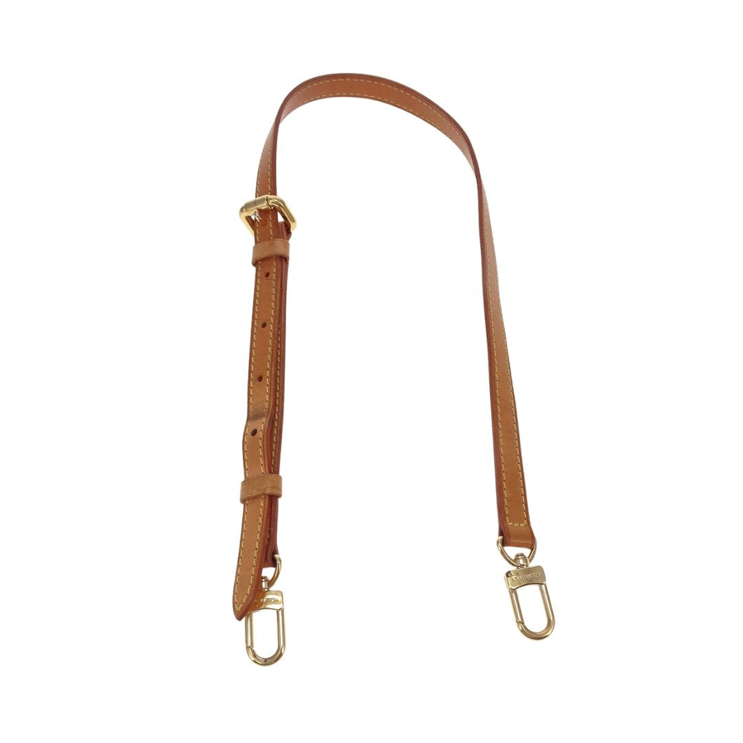 Louis Vuitton Strap For Crossbody Bags Vachetta Leather Adjustable