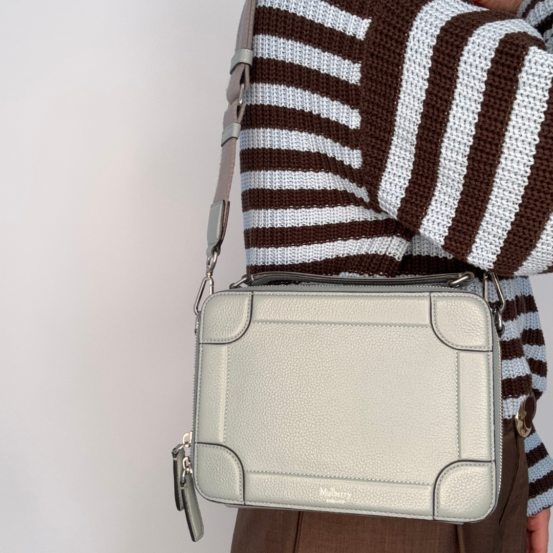 Mulberry Belgrave Crossbody Bag In Light Blue