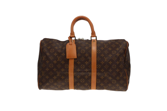 Louis Vuitton Monogram Keepall 45 SA851 - 1985