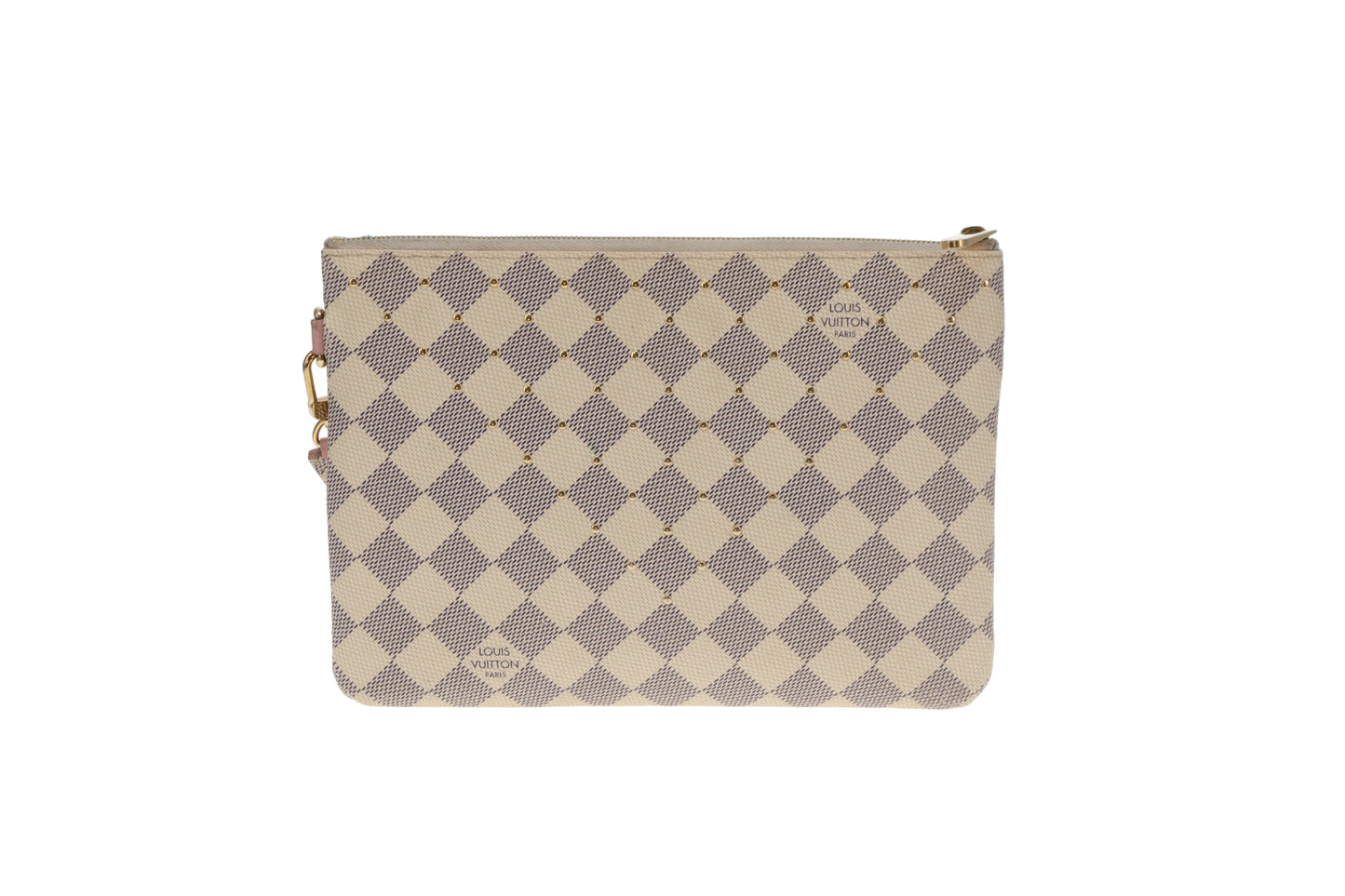 Louis Vuitton Damier Azur Studded City Pouch with Wristlet CA3119 - 2019