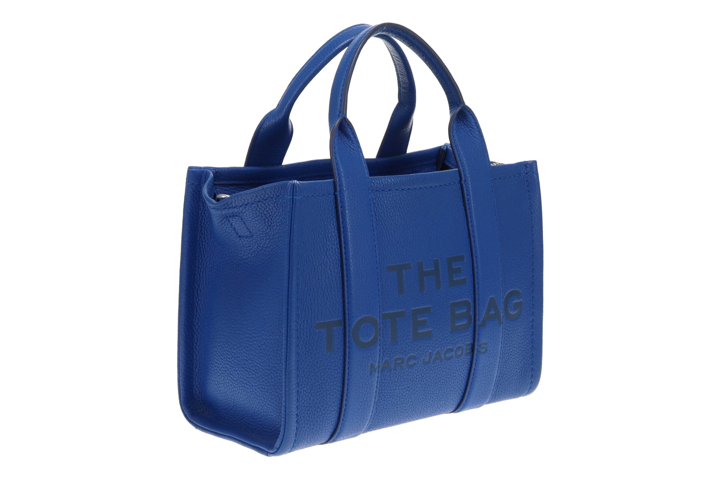 Marc Jacobs Cobalt Blue The Small Leather Tote Bag