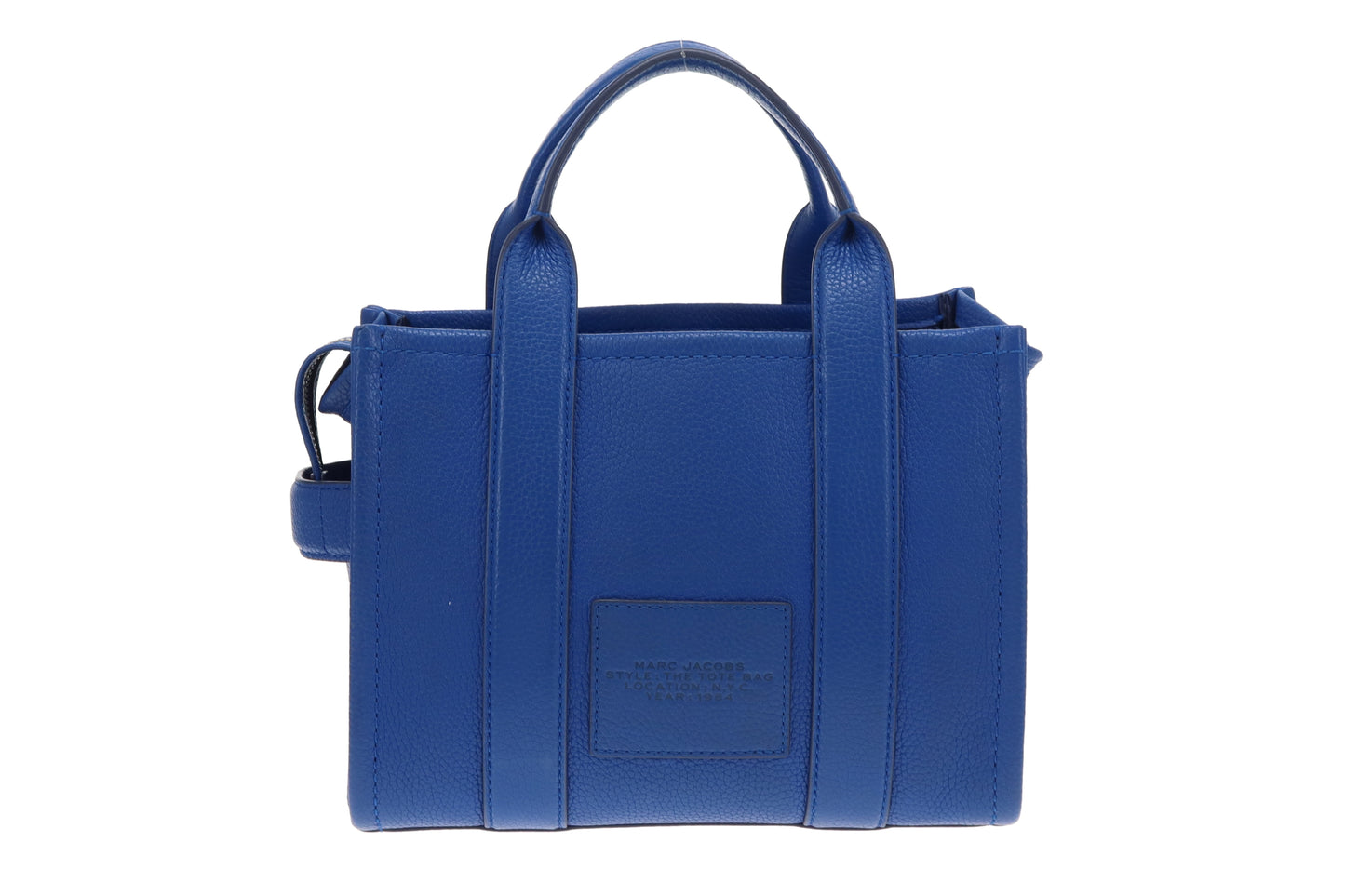 Marc Jacobs Cobalt Blue The Small Leather Tote Bag