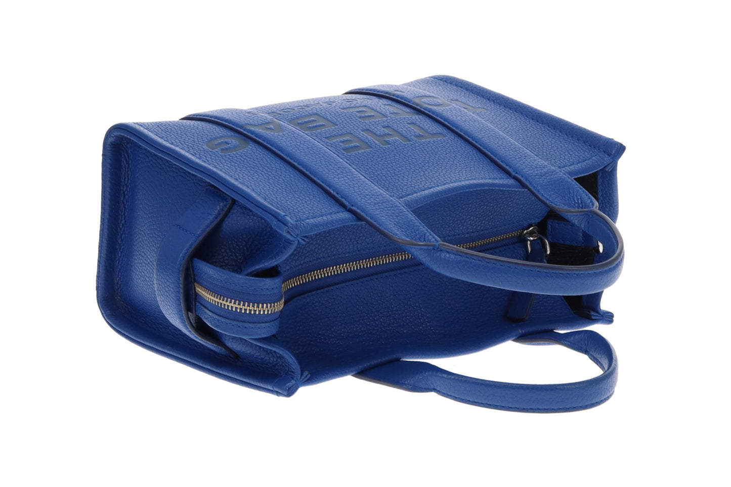 Marc Jacobs Cobalt Blue The Small Leather Tote Bag