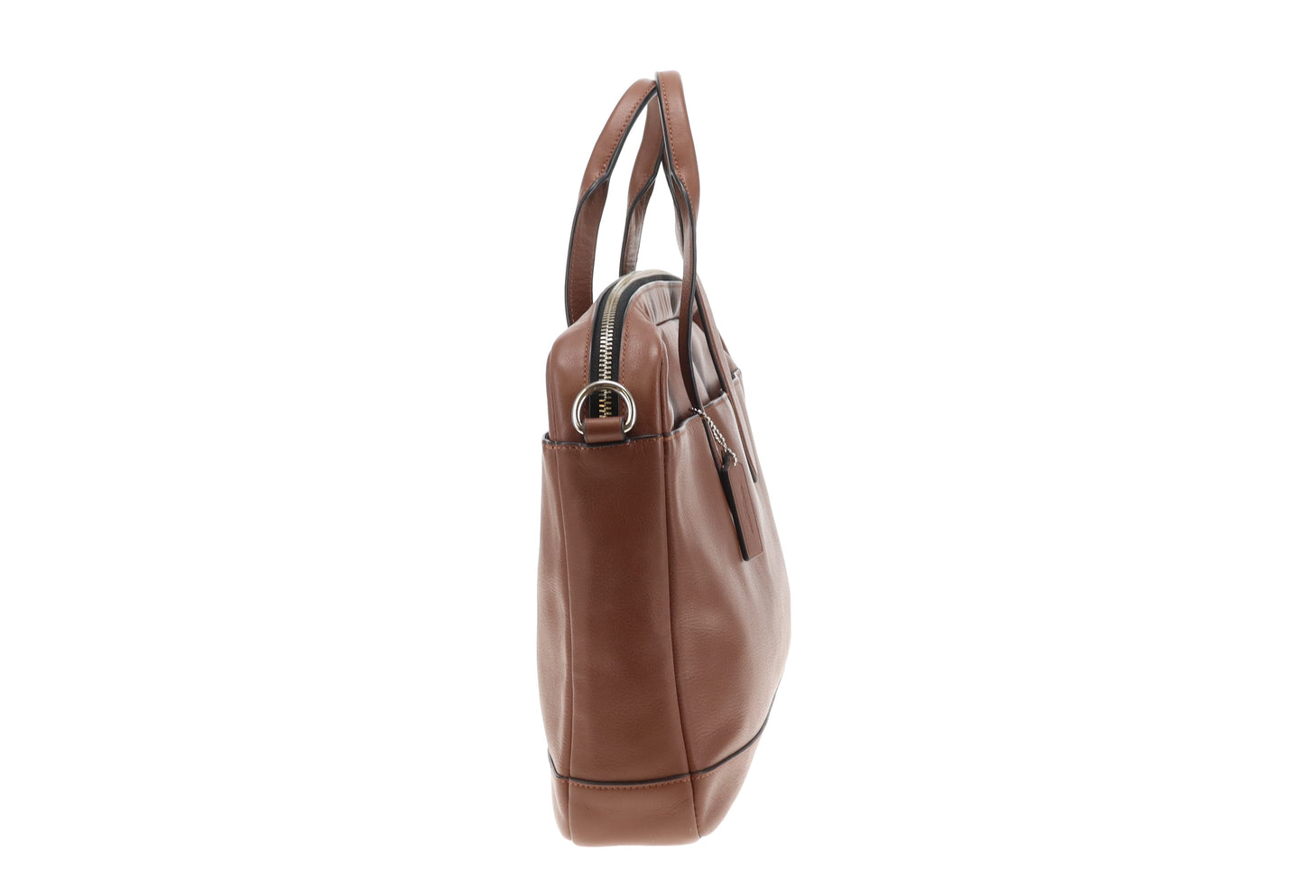 Coach Laptop Bag Brown Leather with Strap