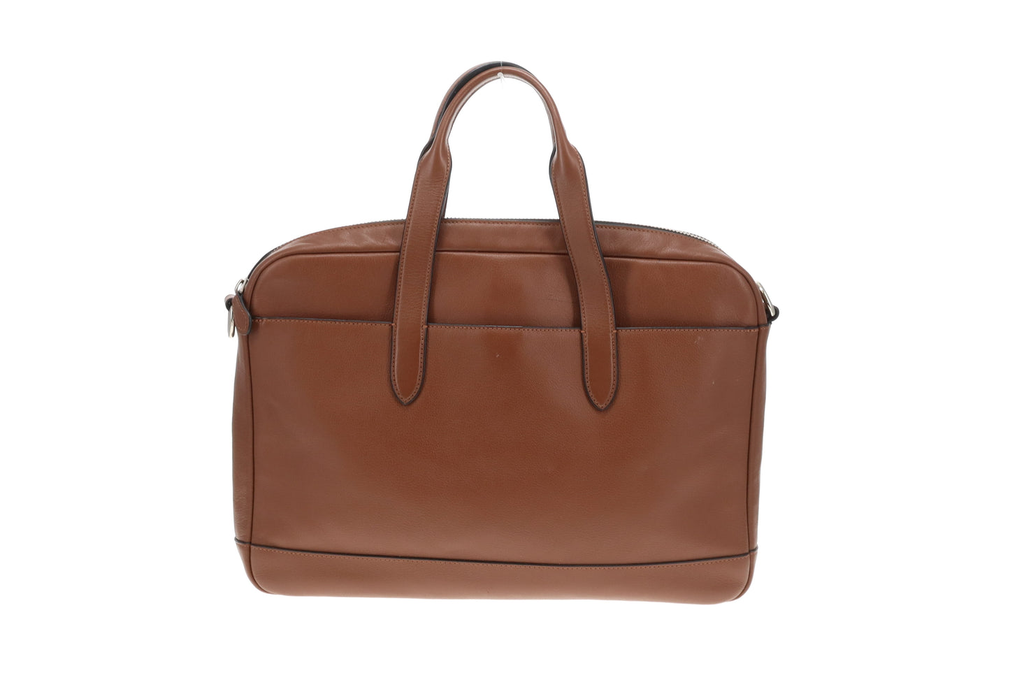 Coach Laptop Bag Brown Leather with Strap