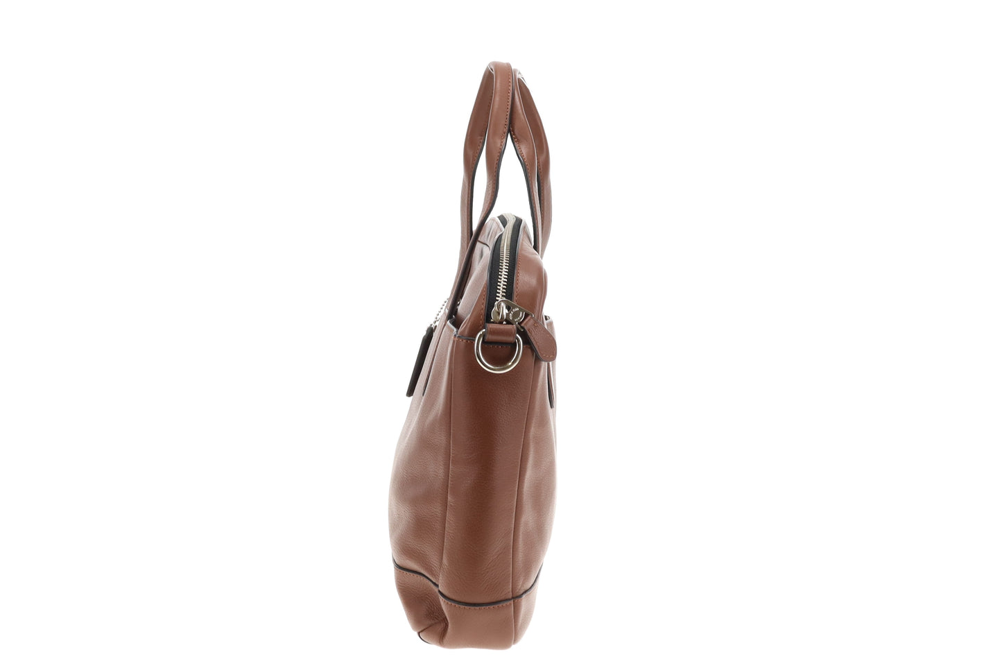Coach Laptop Bag Brown Leather with Strap