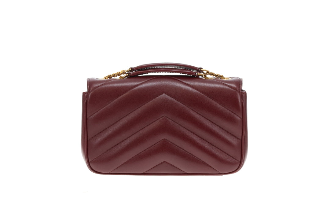 Saint Laurent Loulou Small NM Rouge Cabernet GHW 2025