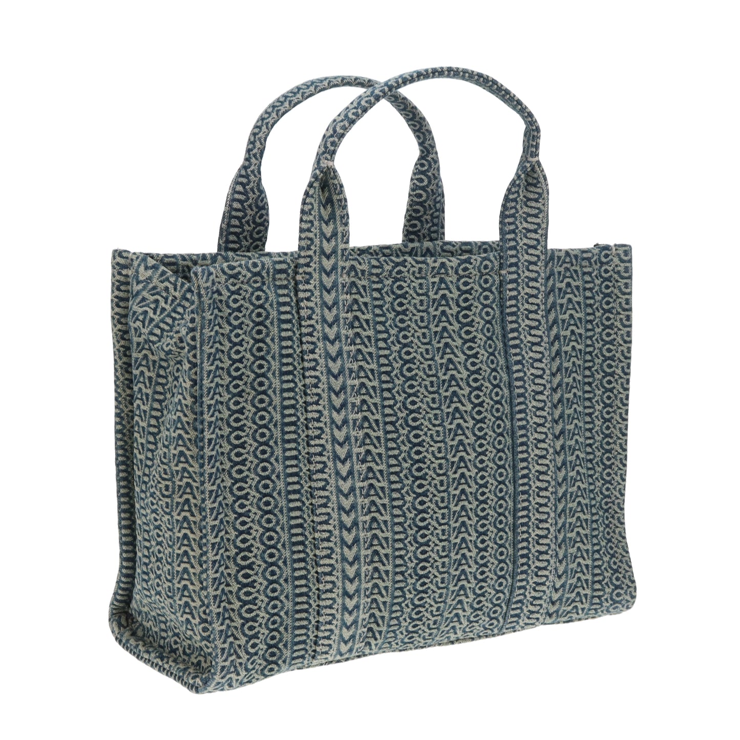 Marc Jacobs The Tote Bag Medium Logo Denim