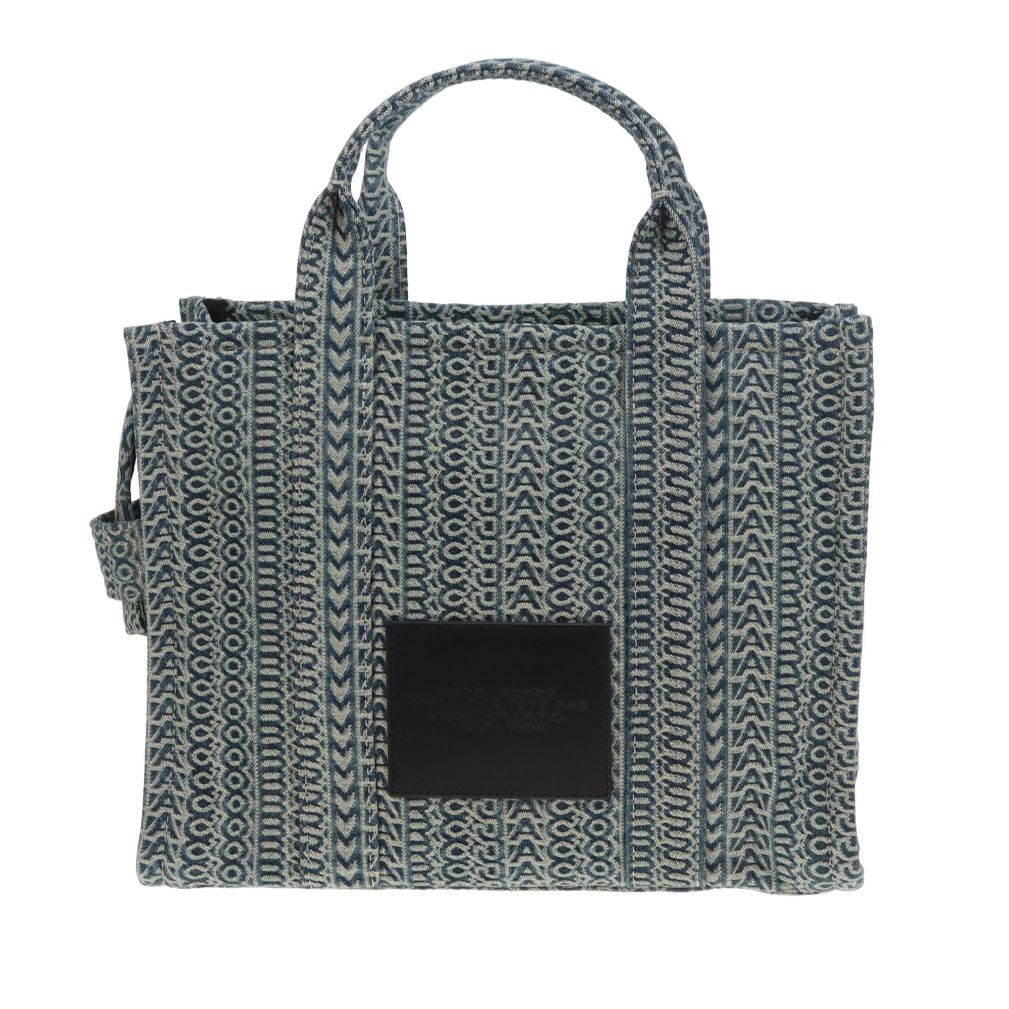 Marc Jacobs The Tote Bag Medium Logo Denim